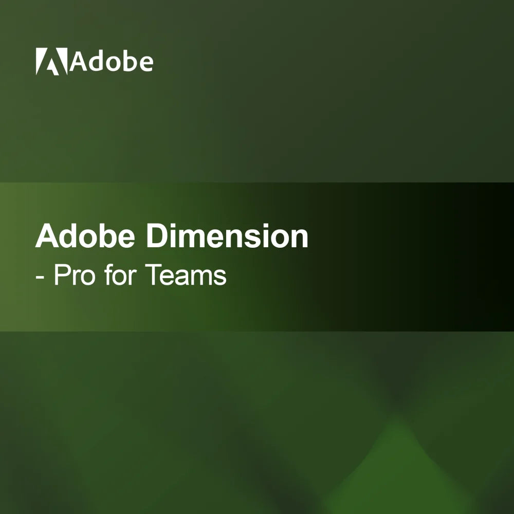 Adobe Dimension - Pro para Equipes