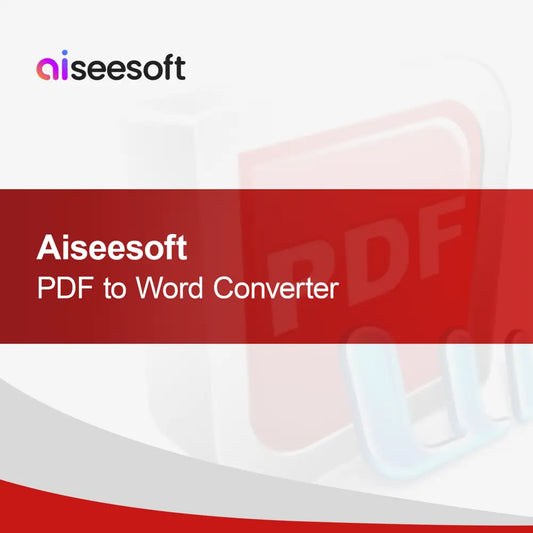 Aiseesoft PDF para Word Conversor
