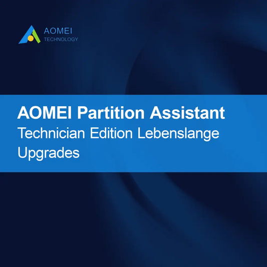 AOMEI Partition Assistant Technician Edition Atualizações Vitalícias