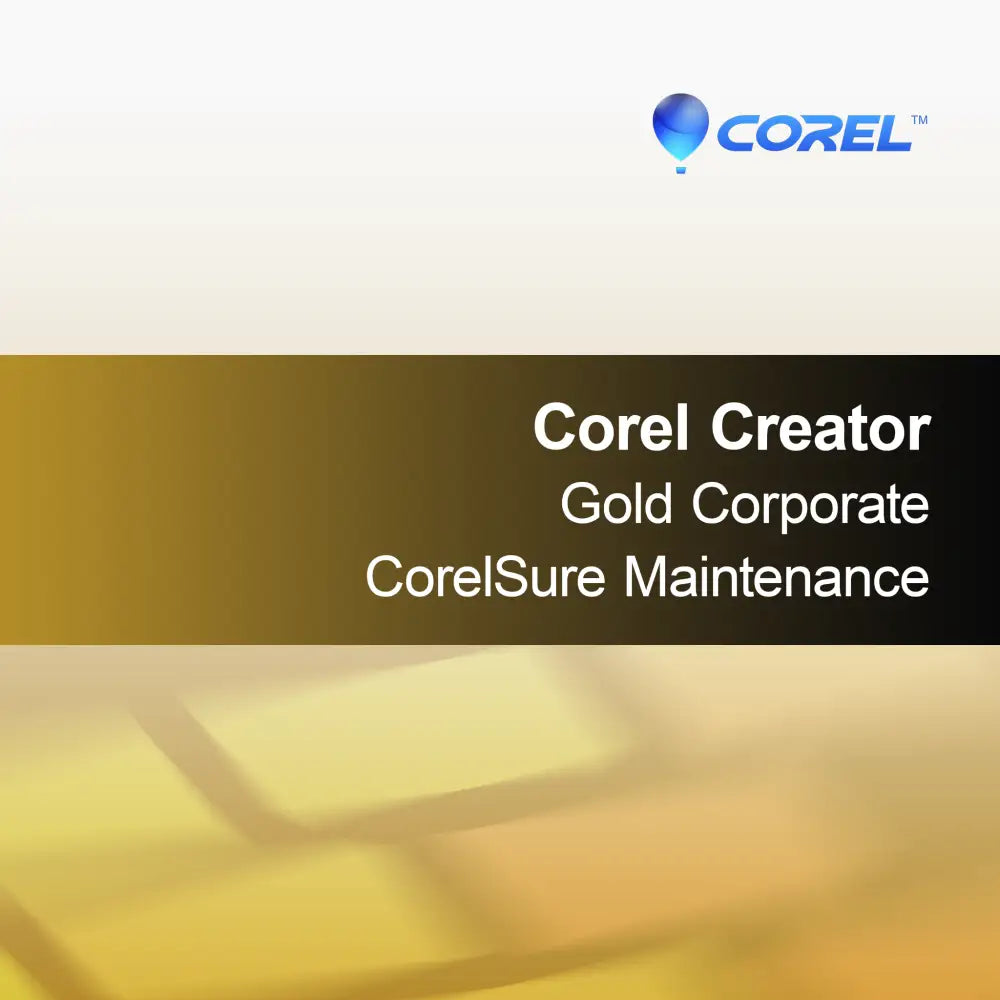 Corel Creator Gold Corporate CorelSure Maintenance