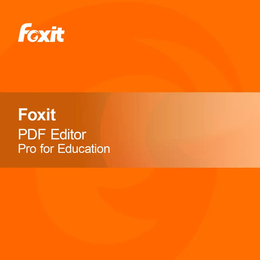 Manutenção do EDU Foxit PDF Editor Pro para Educação