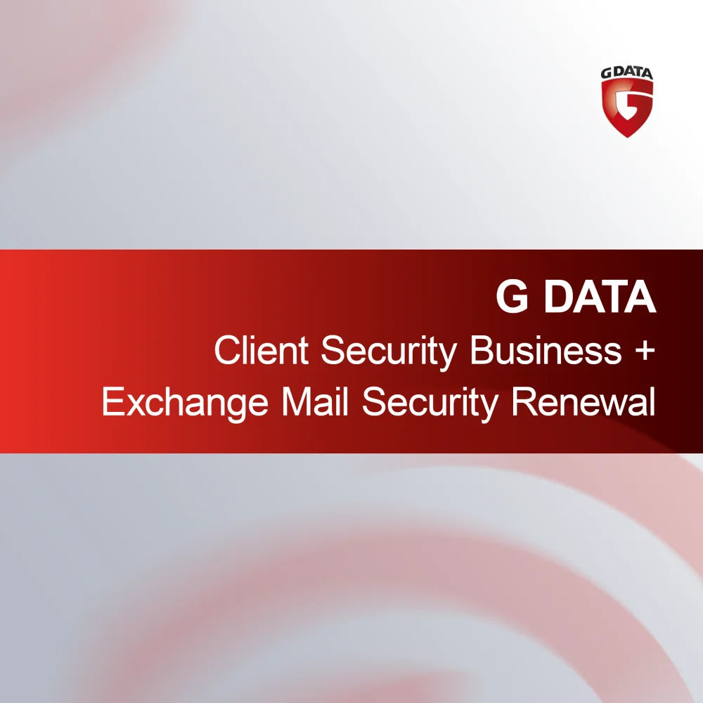 Renovação do G DATA Client Security Business + Exchange Mail Security