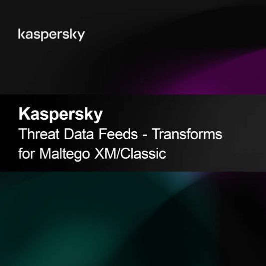 Feeds de Dados de Ameaças Kaspersky - Transforms para Maltego XM/Classic