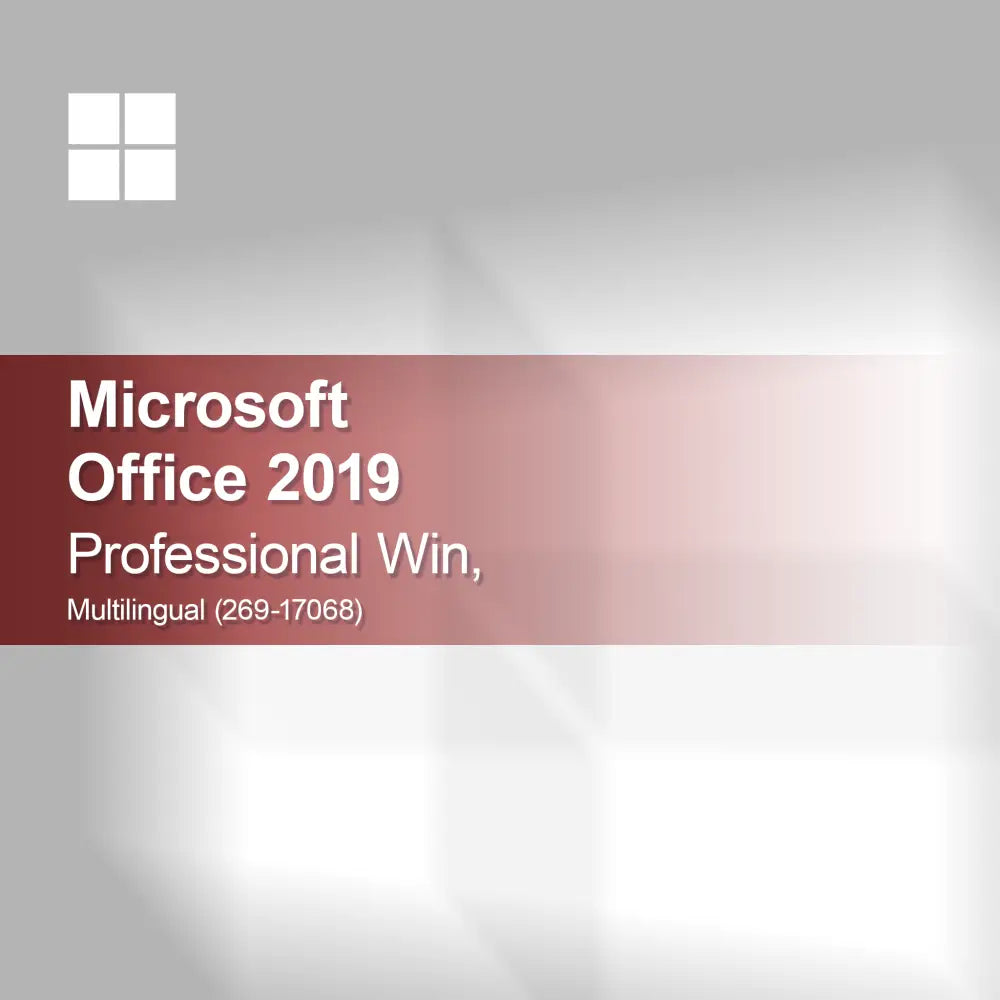 Microsoft Office 2019 Professional Win, Multilíngue (269-17068)