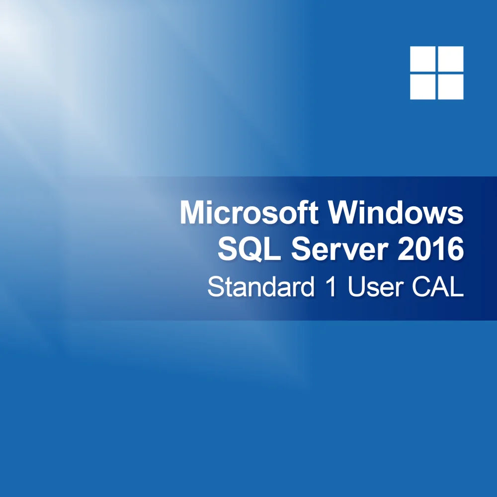 Microsoft SQL Server 2016 Standard 1 Usuário CAL
