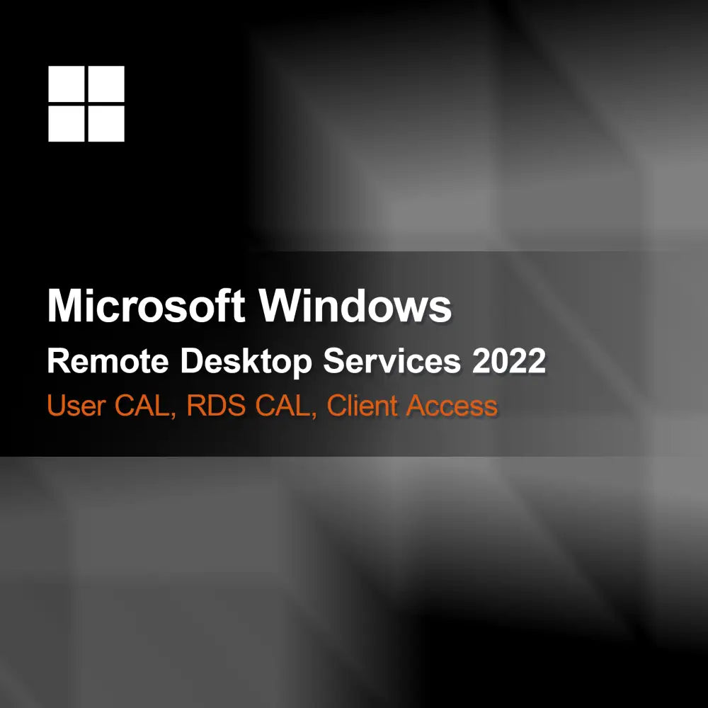 Microsoft Windows Remote Desktop Services 2022, CAL de Usuário, CAL RDS, Licença de Acesso do Cliente