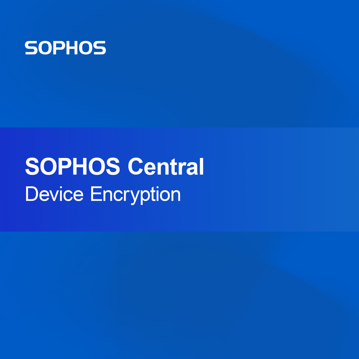Criptografia de Dispositivo Central SOPHOS