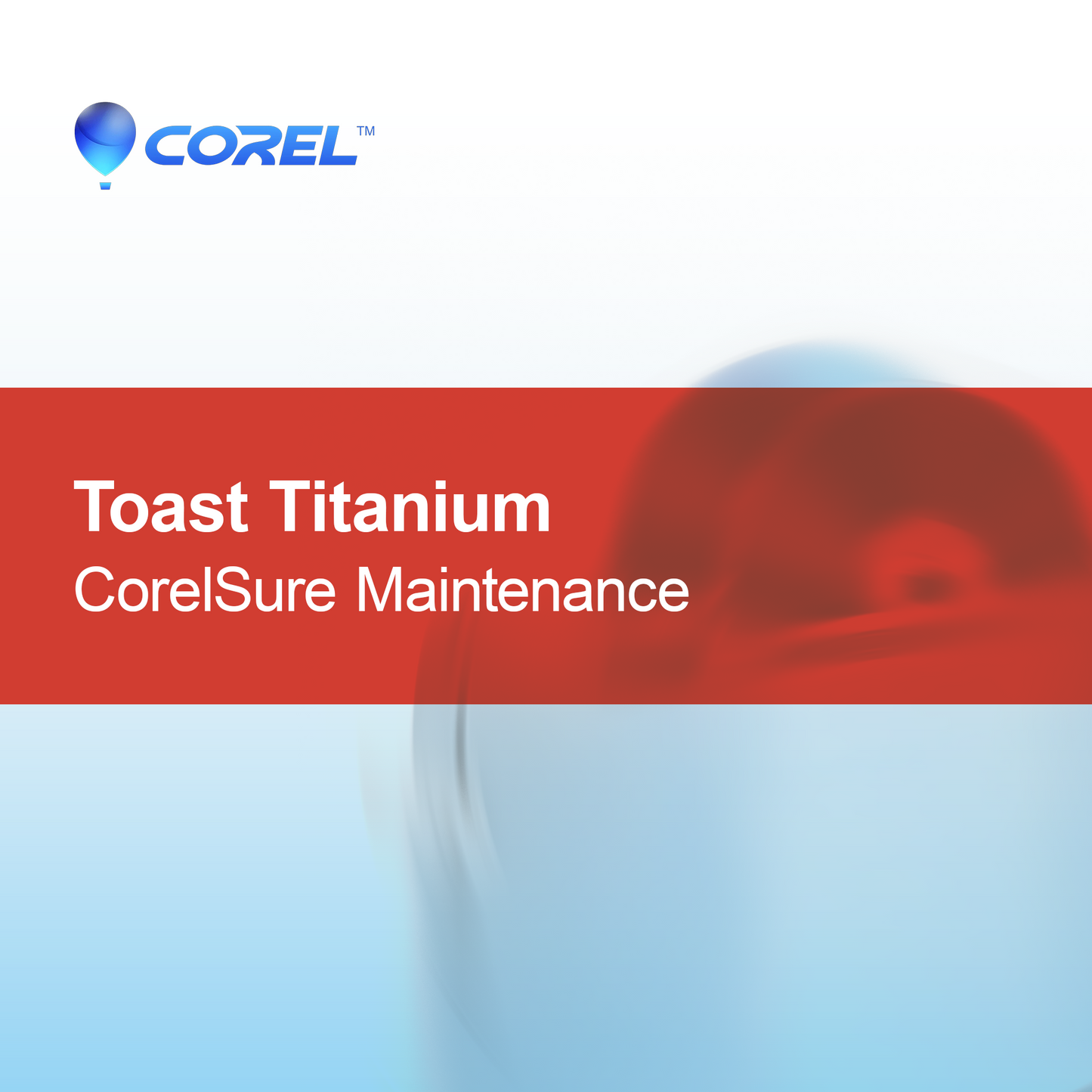 Toast Titanium CorelSure Manutenção