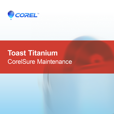 Toast Titanium CorelSure Manutenção