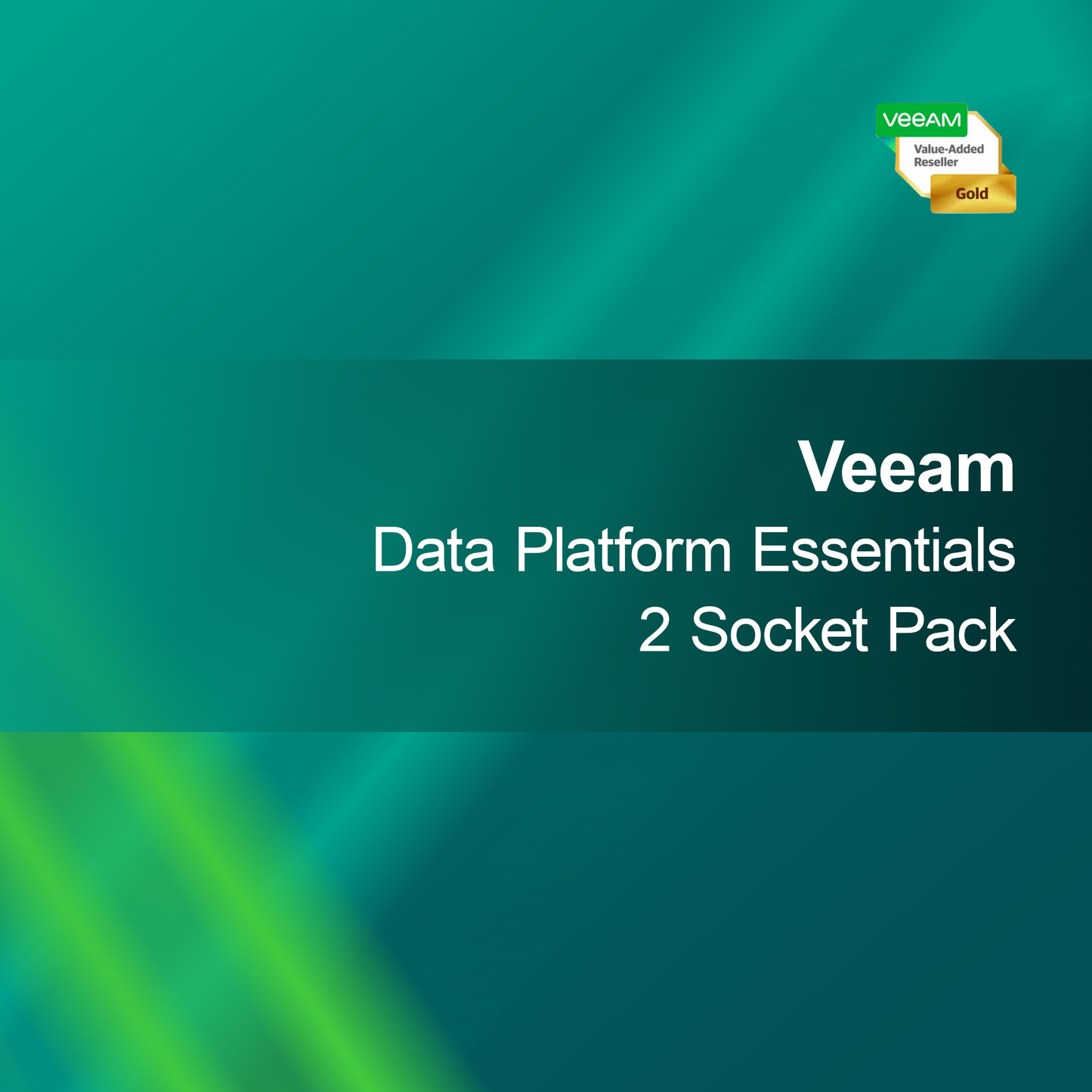 Pacote Essencial Veeam Data Platform para 2 Soquetes