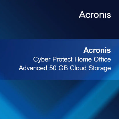 Acronis Cyber Protect Home Office Avançado 50 GB de Armazenamento em Nuvem