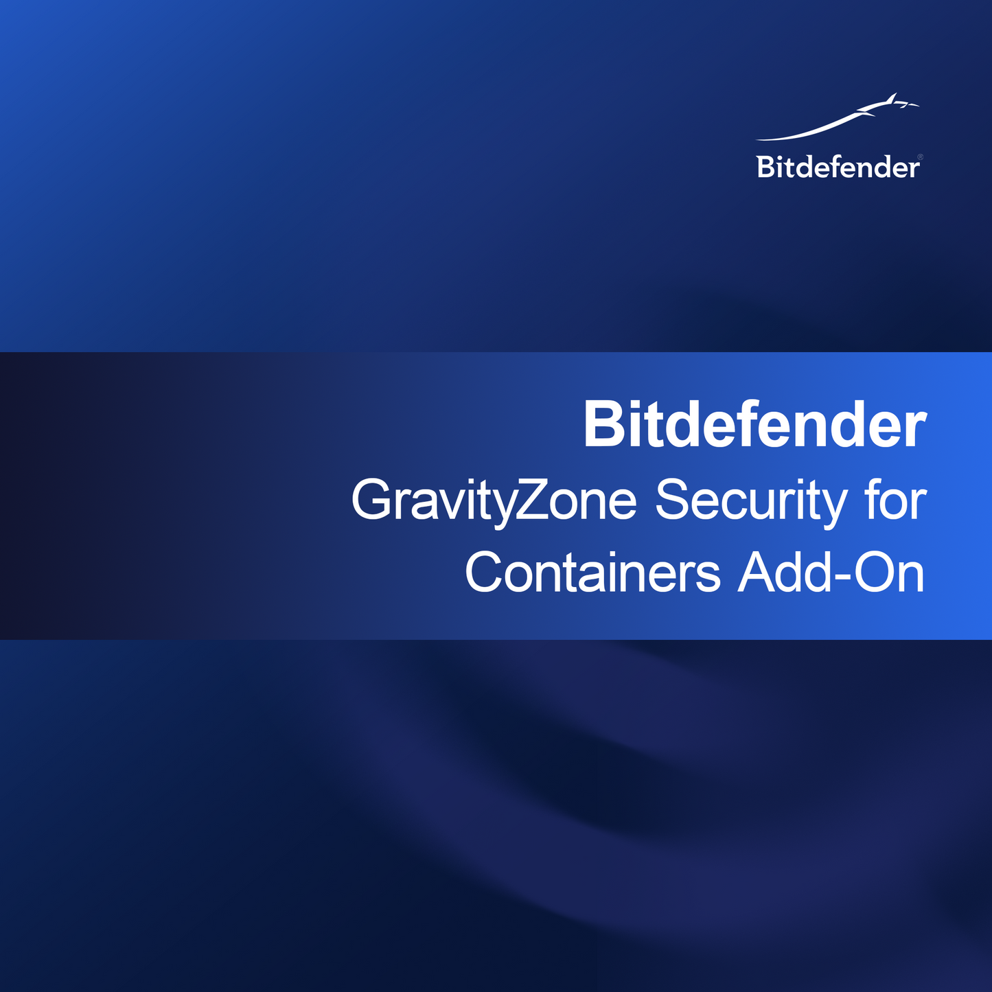 Bitdefender GravityZone Security para Containers Add-On
