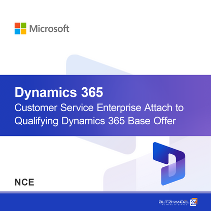 Dynamics 365 Customer Service Professional Vincular à Oferta Base Qualificada do Dynamics 365 (NCE)