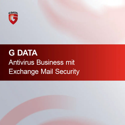 G DATA Antivirus Business com Exchange Mail Security