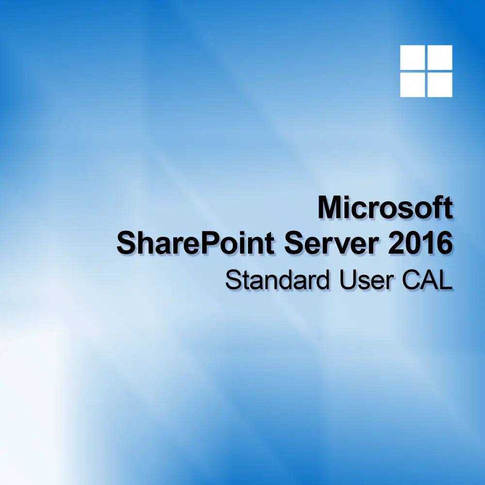 Licença de Usuário Padrão CAL do Microsoft SharePoint Server 2016
