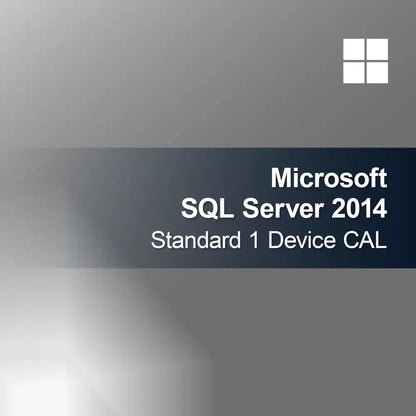 Microsoft SQL Server 2014 Standard 1 Dispositivo CAL