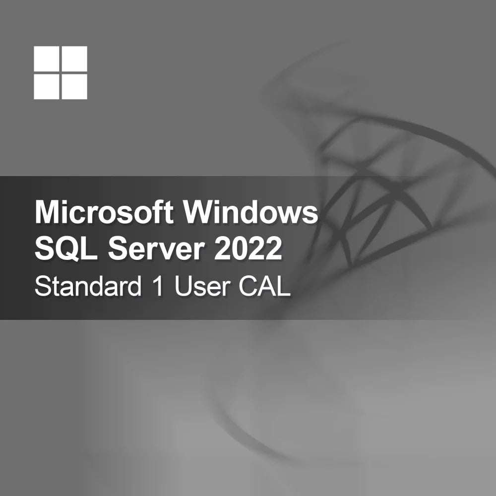 Microsoft SQL Server 2022 Standard 1 Usuário CAL