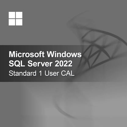 Microsoft SQL Server 2022 Standard 1 Usuário CAL