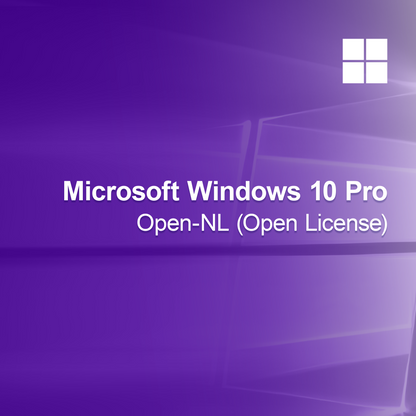 Microsoft Windows 10 Pro Open-NL (Licença Aberta)