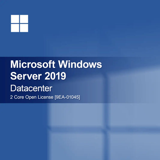 Microsoft Windows Server 2019 Datacenter 2 Core Licença Aberta [9EA-01045]