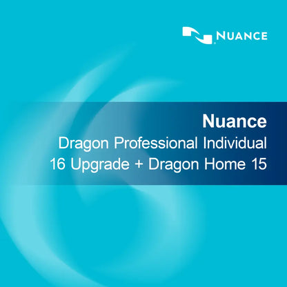 Atualização Nuance Dragon Professional Individual 16 + Dragon Home 15