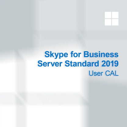 CAL de Usuário do Skype for Business Server Standard 2019