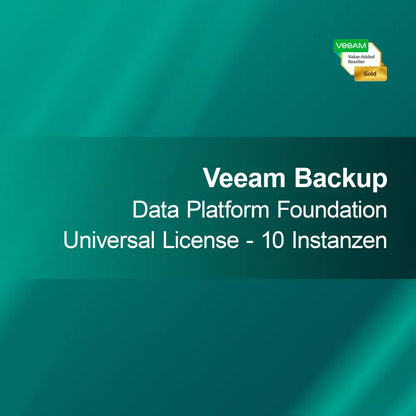Licença Universal da Plataforma de Dados Veeam Foundation - 10 Instâncias