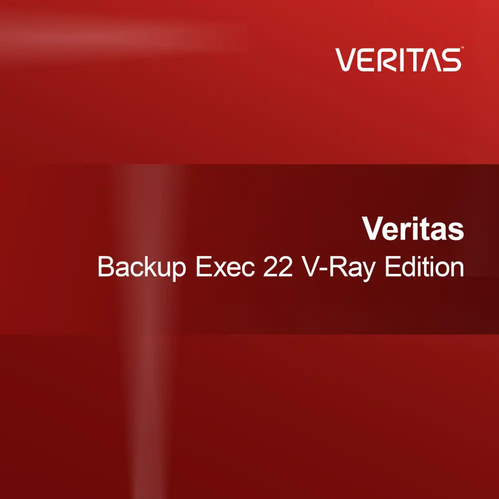 Veritas Backup Exec 22 Edição V-Ray