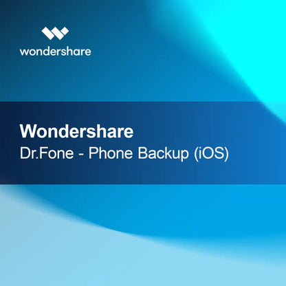 Wondershare Dr.Fone - Backup de Telefone (iOS)